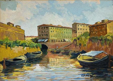 Quadro di  Pellegrini Livorno - Pittori contemporanei galleria Firenze Art